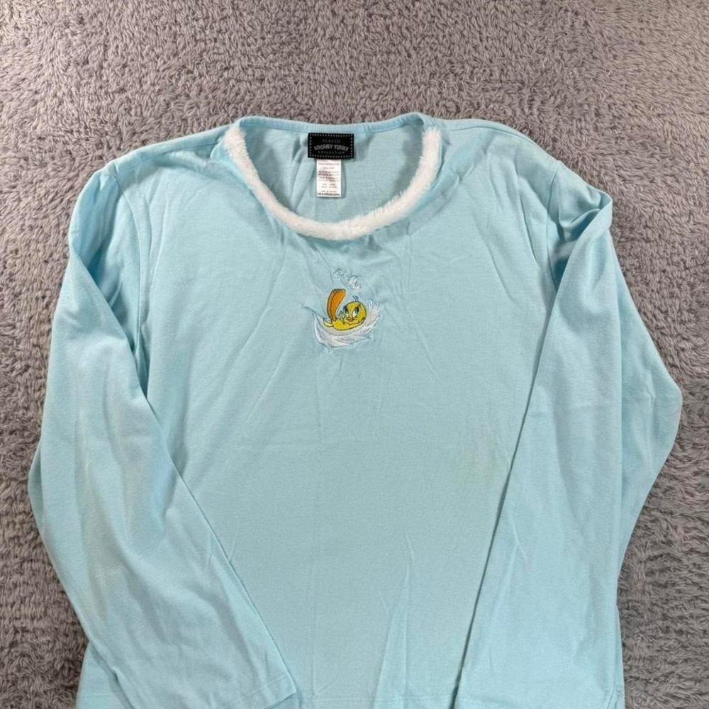 Looney Tunes tweety blue long sleeve
